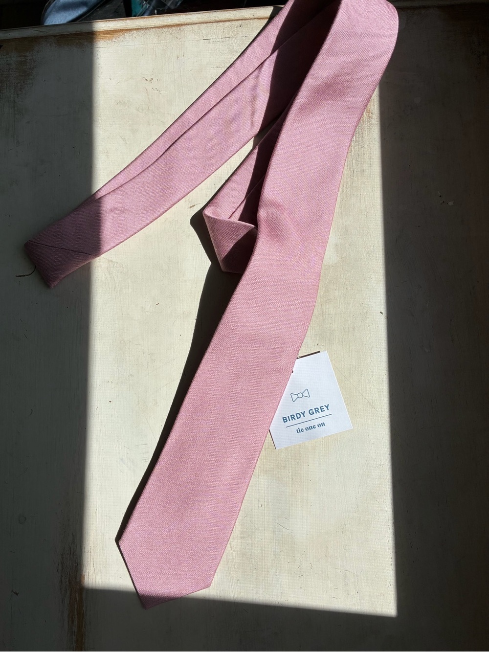 Birdy Grey Men's Dusty Pink Tie new with tags